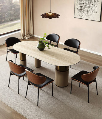 acheter 1.8M Salle de banquet Table à manger carrée, utilisée pour les banquets de villa online manufacture