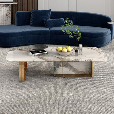 acheter Table à café en marbre carré pour le salon online manufacture