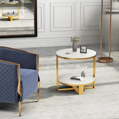 acheter Sofa italien minimaliste en acier inoxydable en marbre circulaire online manufacture