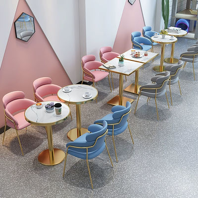 acheter Table de négociation ronde en marbre moderne, adaptée aux hôtels et cafés online manufacture