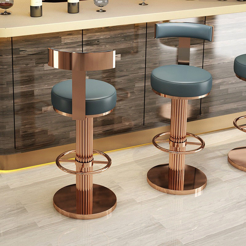 OEM ODM Tabouret à bar en acier inoxydable sans pliage Couleur personnalisée