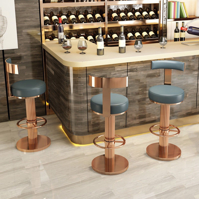 OEM ODM Tabouret à bar en acier inoxydable sans pliage Couleur personnalisée